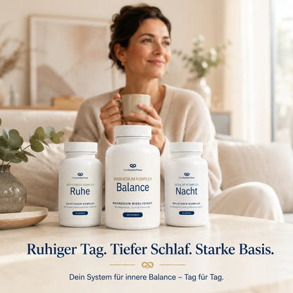 GentleFlow Set – Schlaf, Ruhe & Balance | 3er-Set für Tag & Nacht