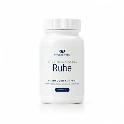Gentle Ruhe – Adaptogen-Komplex mit Ginseng & Passionsblume | 60 Kapseln